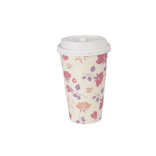 Food grade thick single wall kraft paper cup for hot and cold drink pe coated cup paper